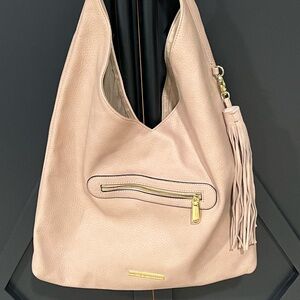 Steve Madden Pink Hobo Bag with Tassel